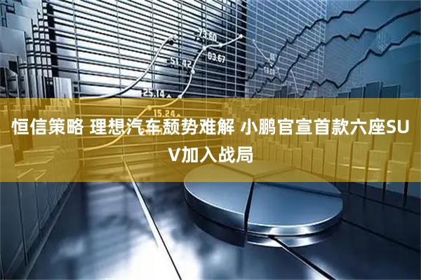 恒信策略 理想汽车颓势难解 小鹏官宣首款六座SUV加入战局